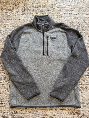 Patagonia Men's Better Sweater 1/4 Zip Pullover size M